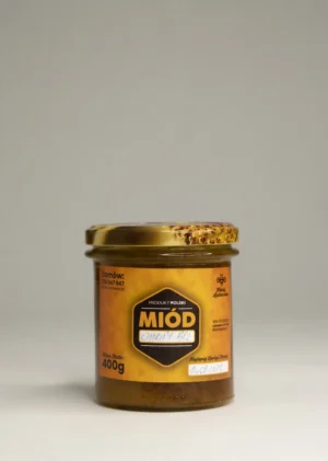 Miód z Czarnym Bzem 400 g