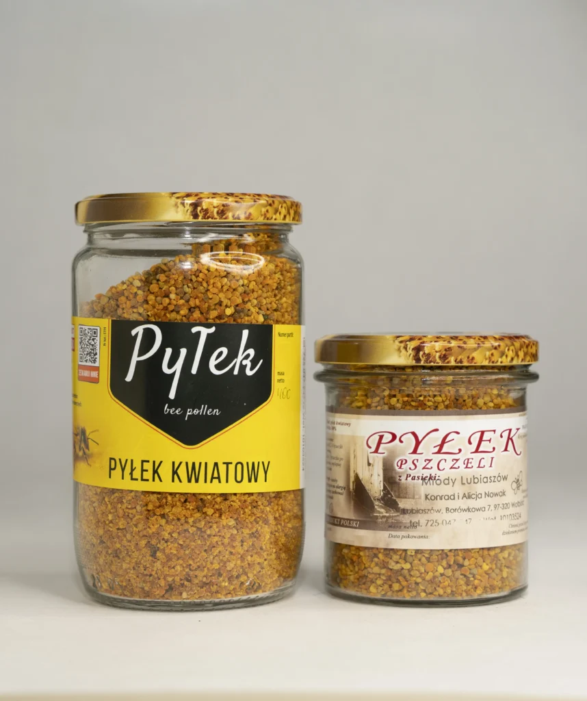 Pyłek Kwiatowy i pszczeli 1000g i 400g_converted