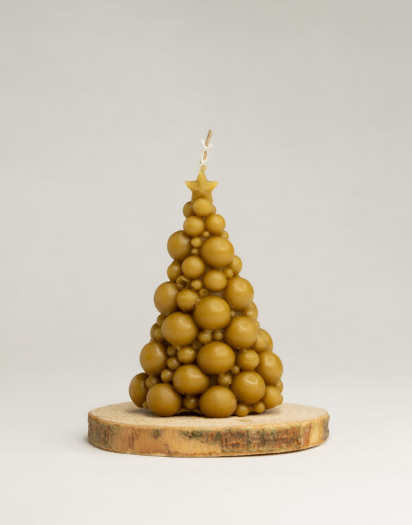 Świeca Choinka z Bąbek