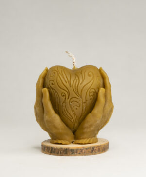 Świeca Serce i Dłonie