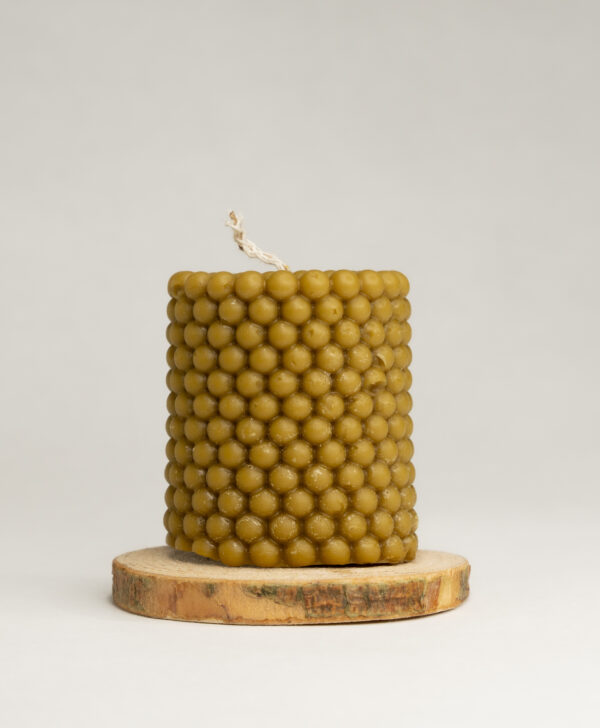 Świeca z Plastrów Miodu