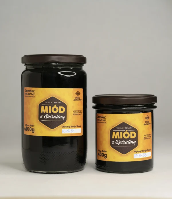 Miód z Spiruliną