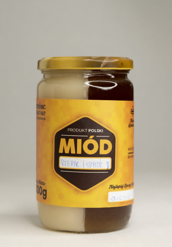 Miód Rzepakowo-Spadziowy